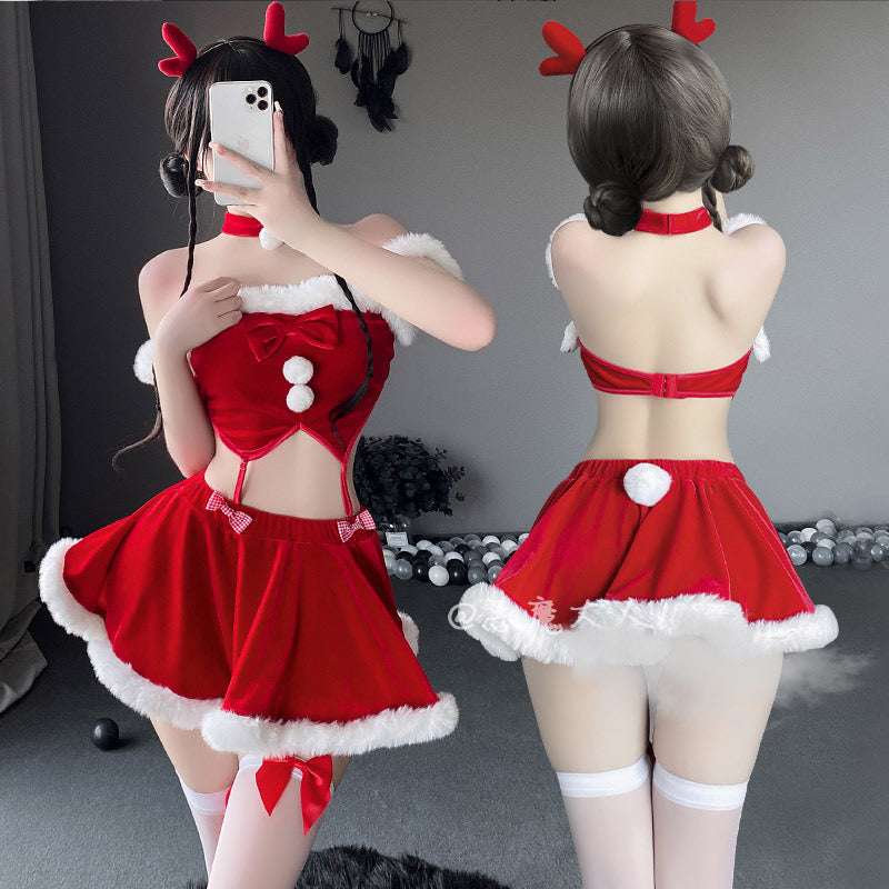 Sweet Surrender - Playful Red Velvet Christmas Set