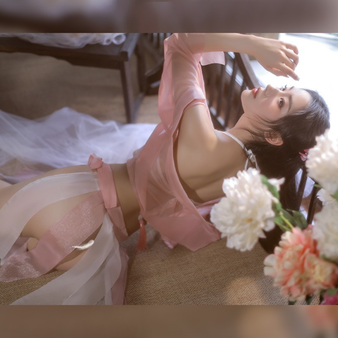 万种风情-唯美国风超仙流苏套装